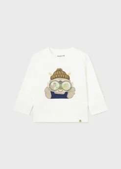 BOY Mayoral Baby Interactive Print T-Shirt