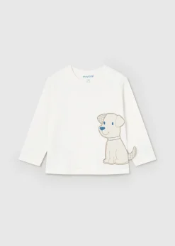 BOY Mayoral Baby Interactive Puppy T-Shirt