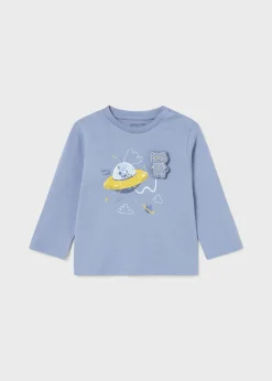 BOY Mayoral Baby Interactive Space T-Shirt