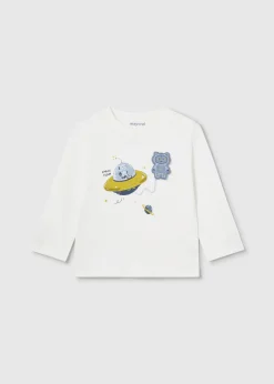 BOY Mayoral Baby Interactive Space T-Shirt