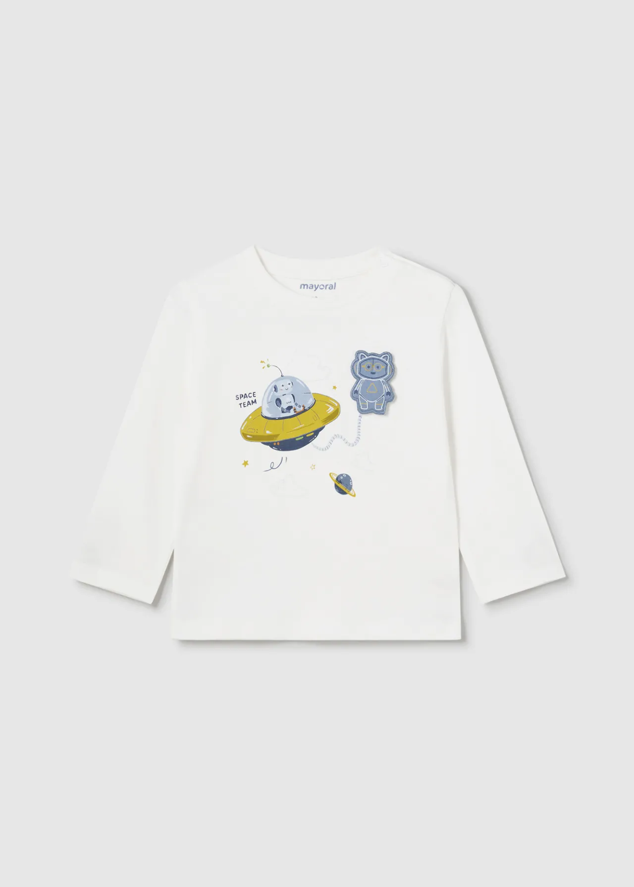 BOY Mayoral Baby Interactive Space T-Shirt