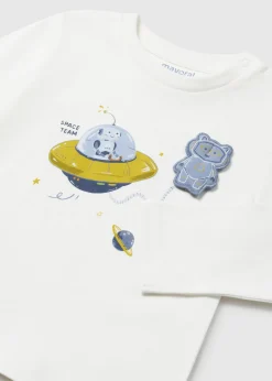 BOY Mayoral Baby Interactive Space T-Shirt