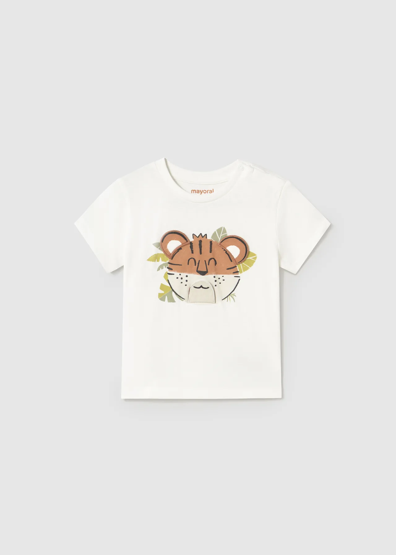 BOY Mayoral Baby Interactive Tiger T-Shirt