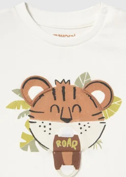 BOY Mayoral Baby Interactive Tiger T-Shirt