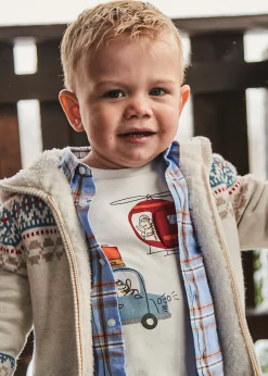 BOY Mayoral Baby Interactive Transport T-Shirt