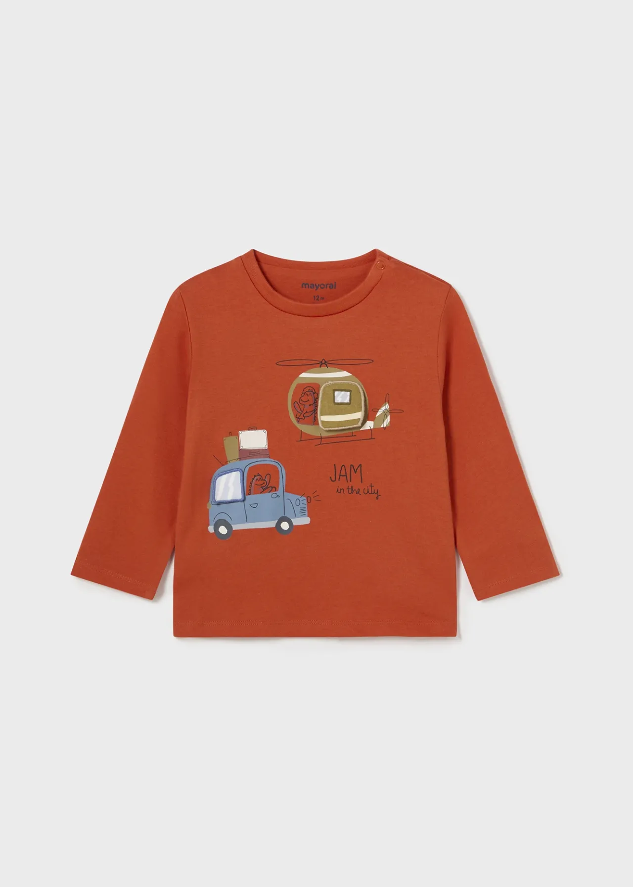BOY Mayoral Baby Interactive Transport T-Shirt