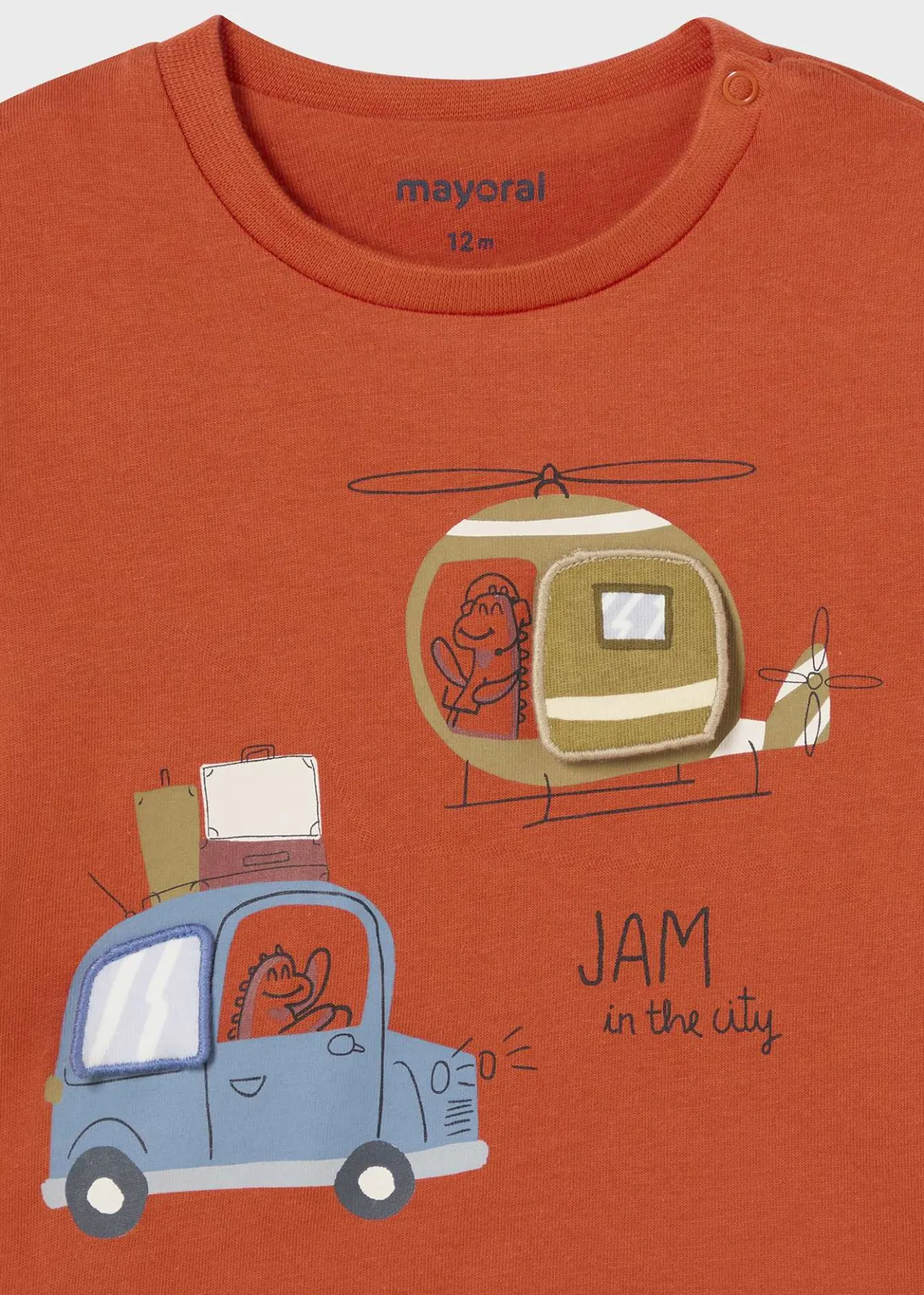 BOY Mayoral Baby Interactive Transport T-Shirt