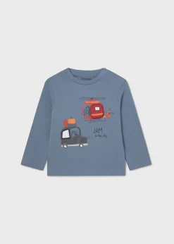 BOY Mayoral Baby Interactive Transport T-Shirt