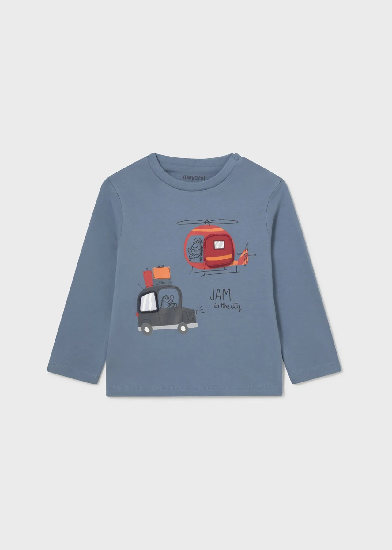 BOY Mayoral Baby Interactive Transport T-Shirt