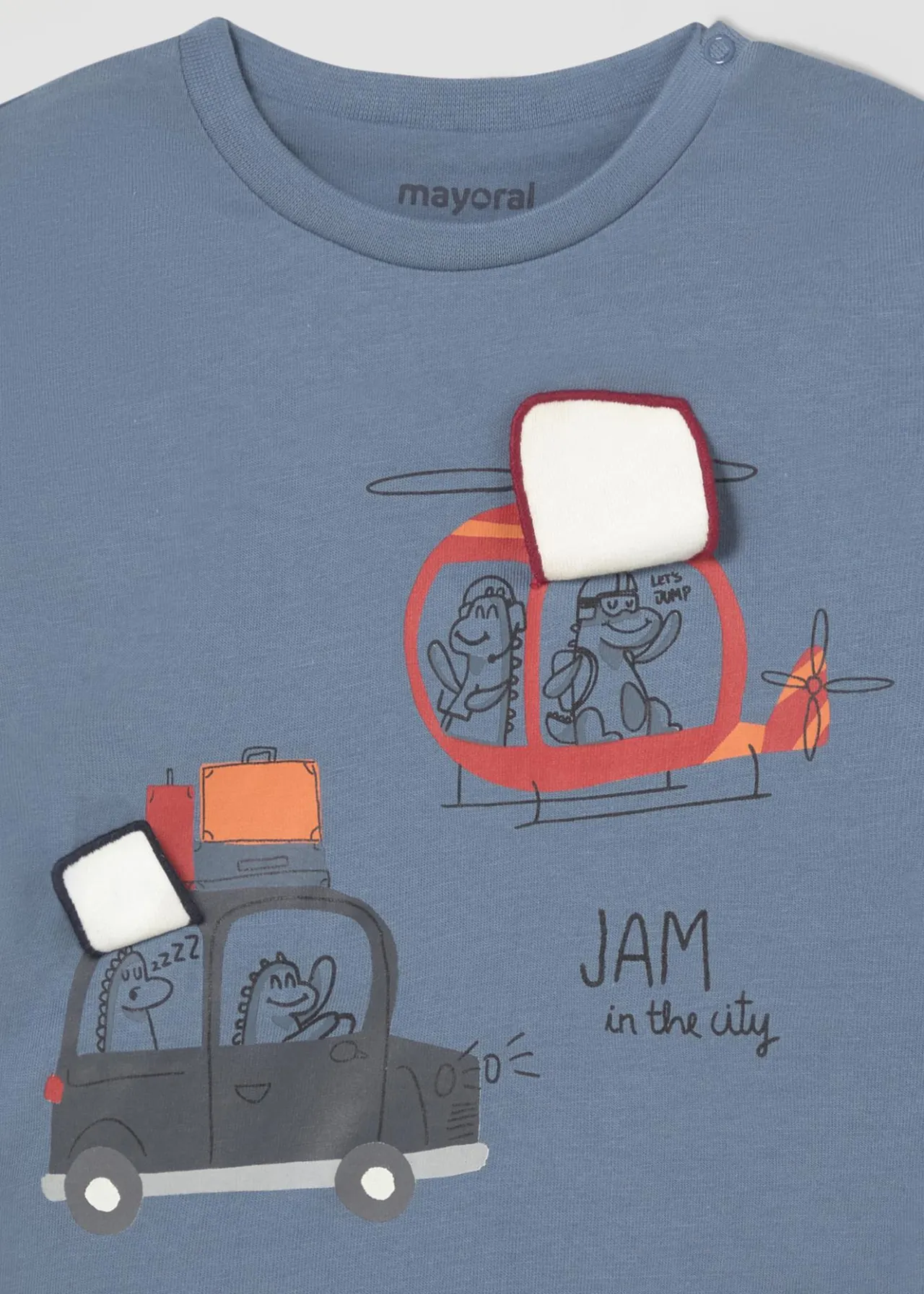 BOY Mayoral Baby Interactive Transport T-Shirt