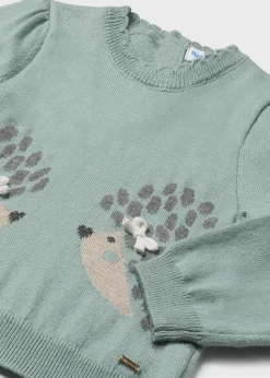 Mayoral Baby Jacquard Animal Sweater