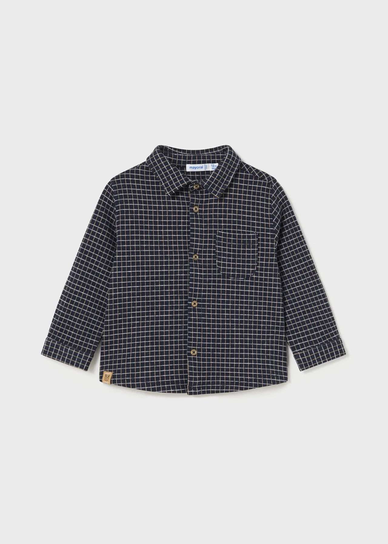 BOY Mayoral Baby Jacquard Overshirt