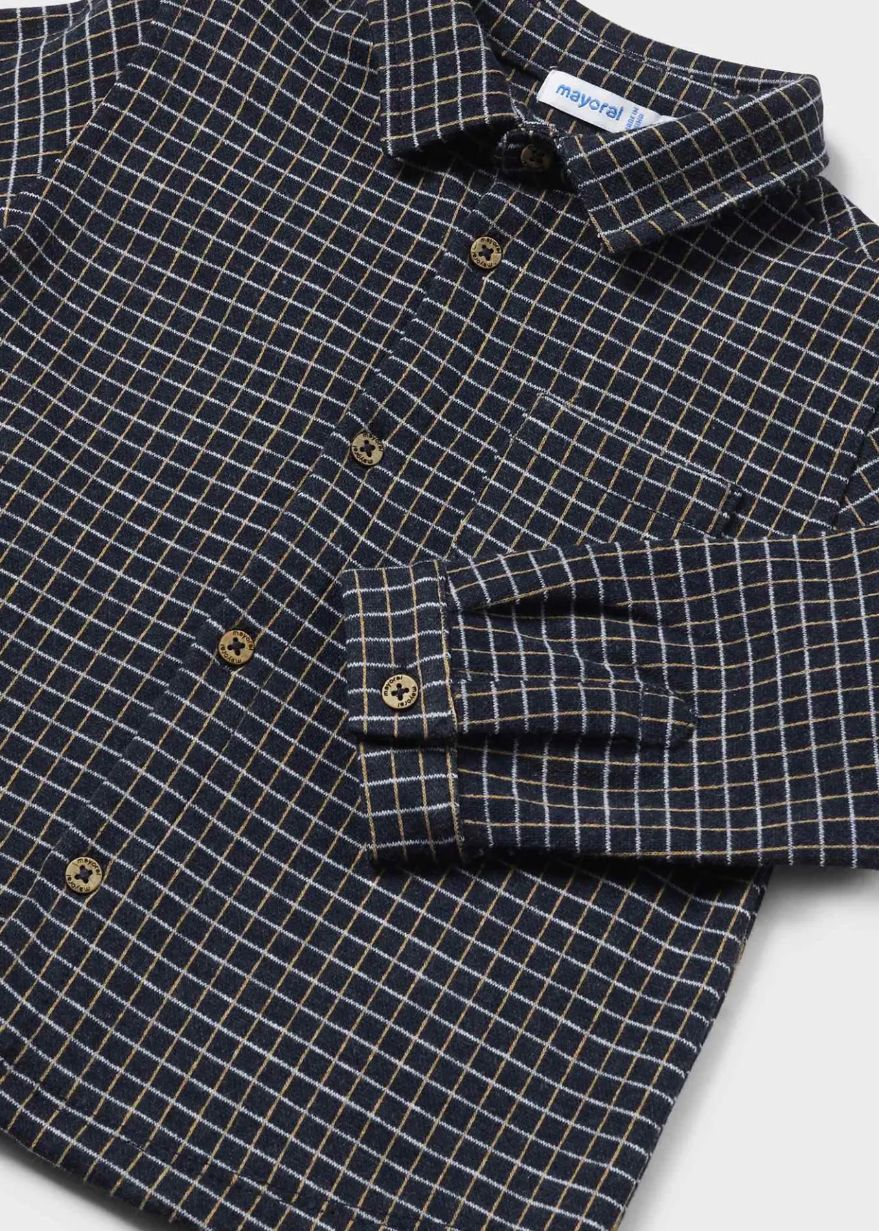 BOY Mayoral Baby Jacquard Overshirt