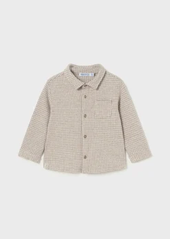 BOY Mayoral Baby Jacquard Overshirt