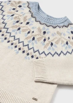 Mayoral Baby Jacquard Sweater