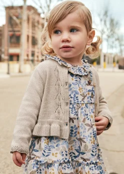 Mayoral Baby Knit Ruffled Cardigan