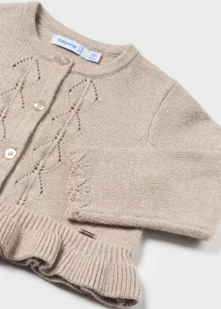 Mayoral Baby Knit Ruffled Cardigan
