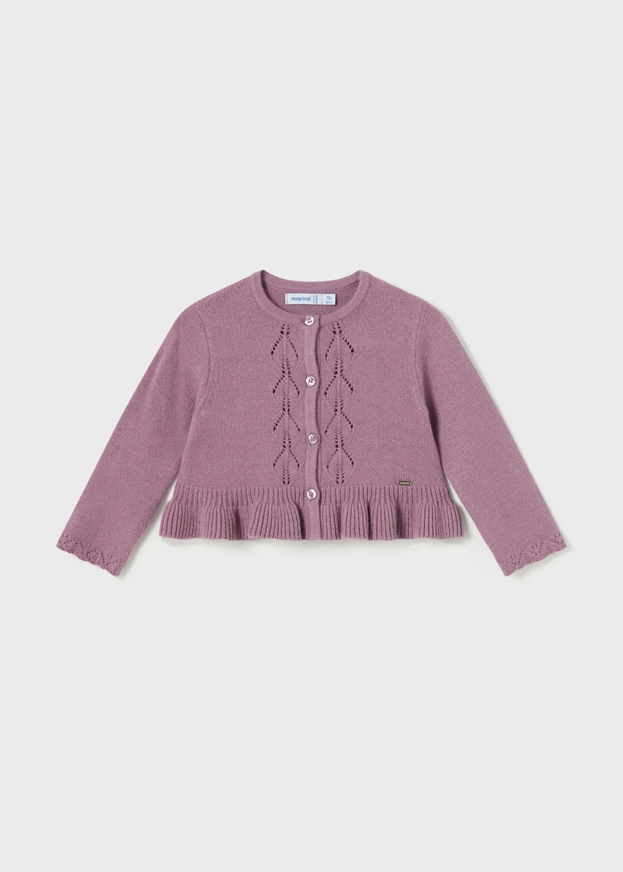 Mayoral Baby Knit Ruffled Cardigan