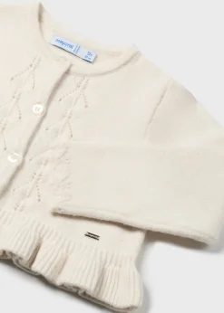 Mayoral Baby Knit Ruffled Cardigan