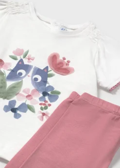 Mayoral Baby Leggings and T-Shirt Set