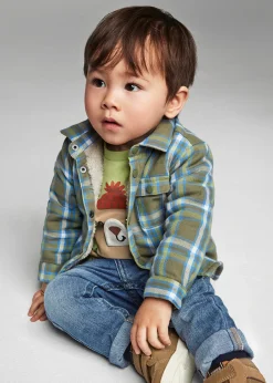 BOY Mayoral Baby Lined Overshirt