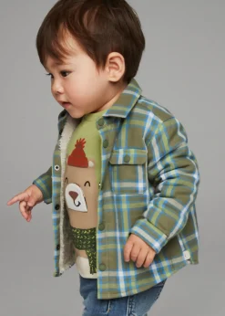 BOY Mayoral Baby Lined Overshirt