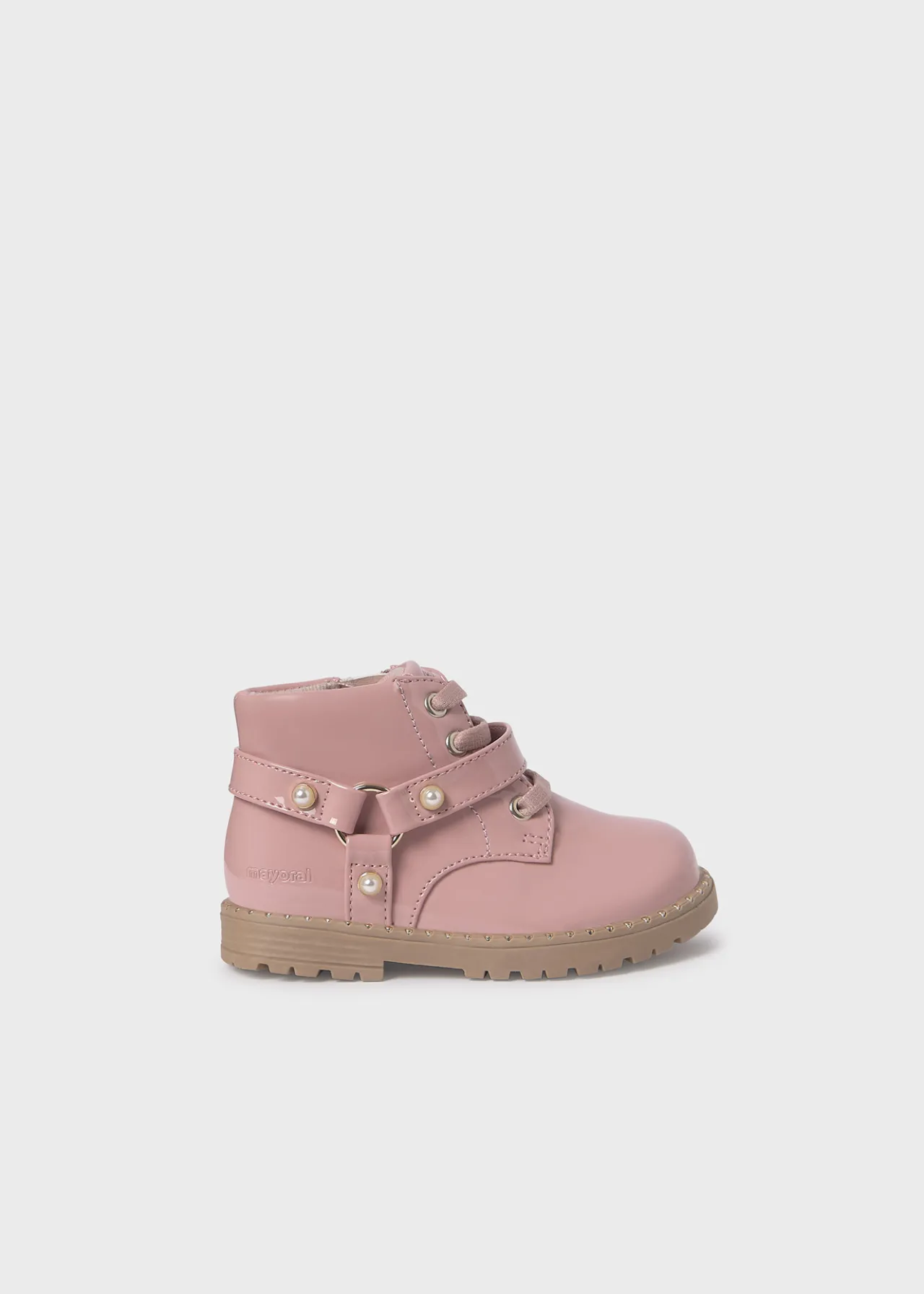 Mayoral Baby Patent Leather Ankle Boots