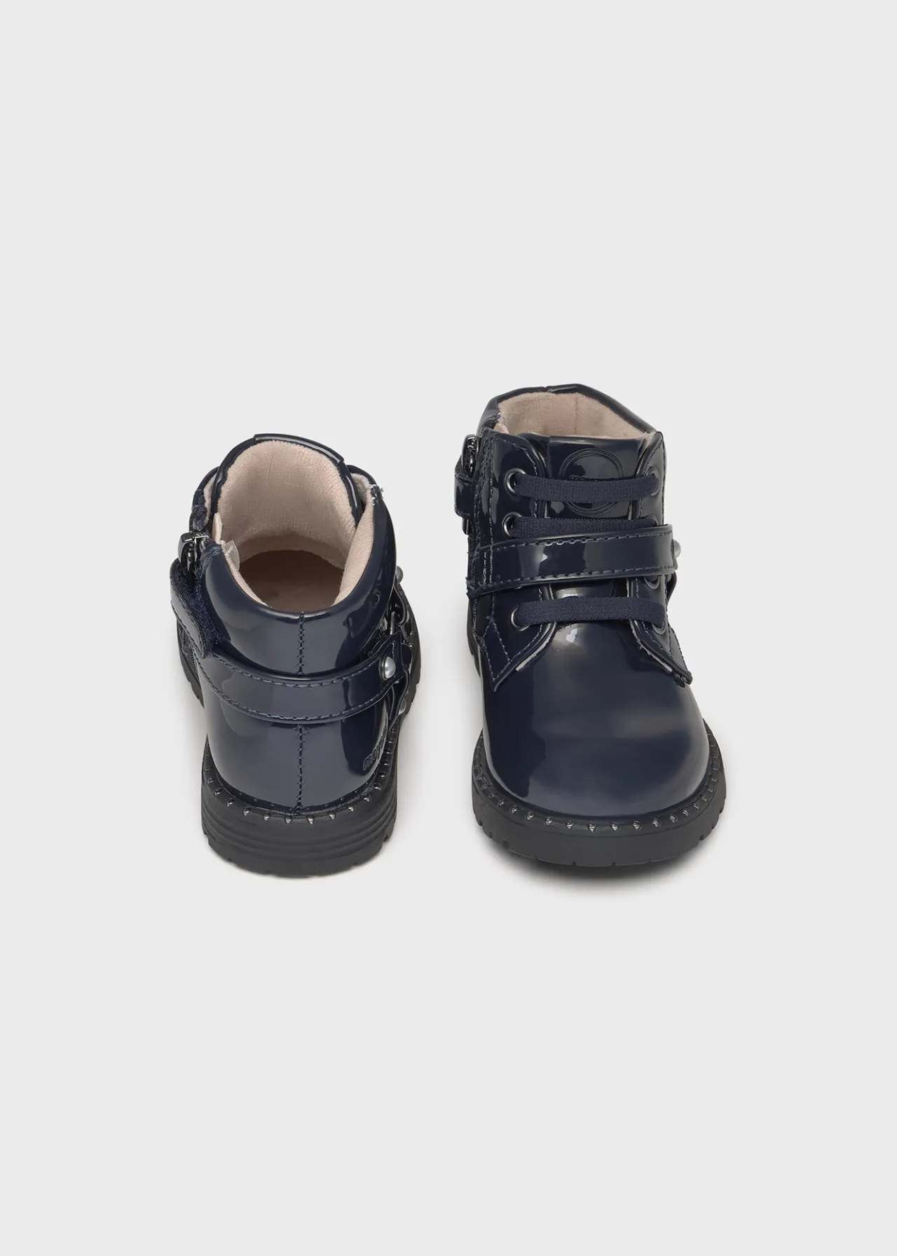 Mayoral Baby Patent Leather Ankle Boots