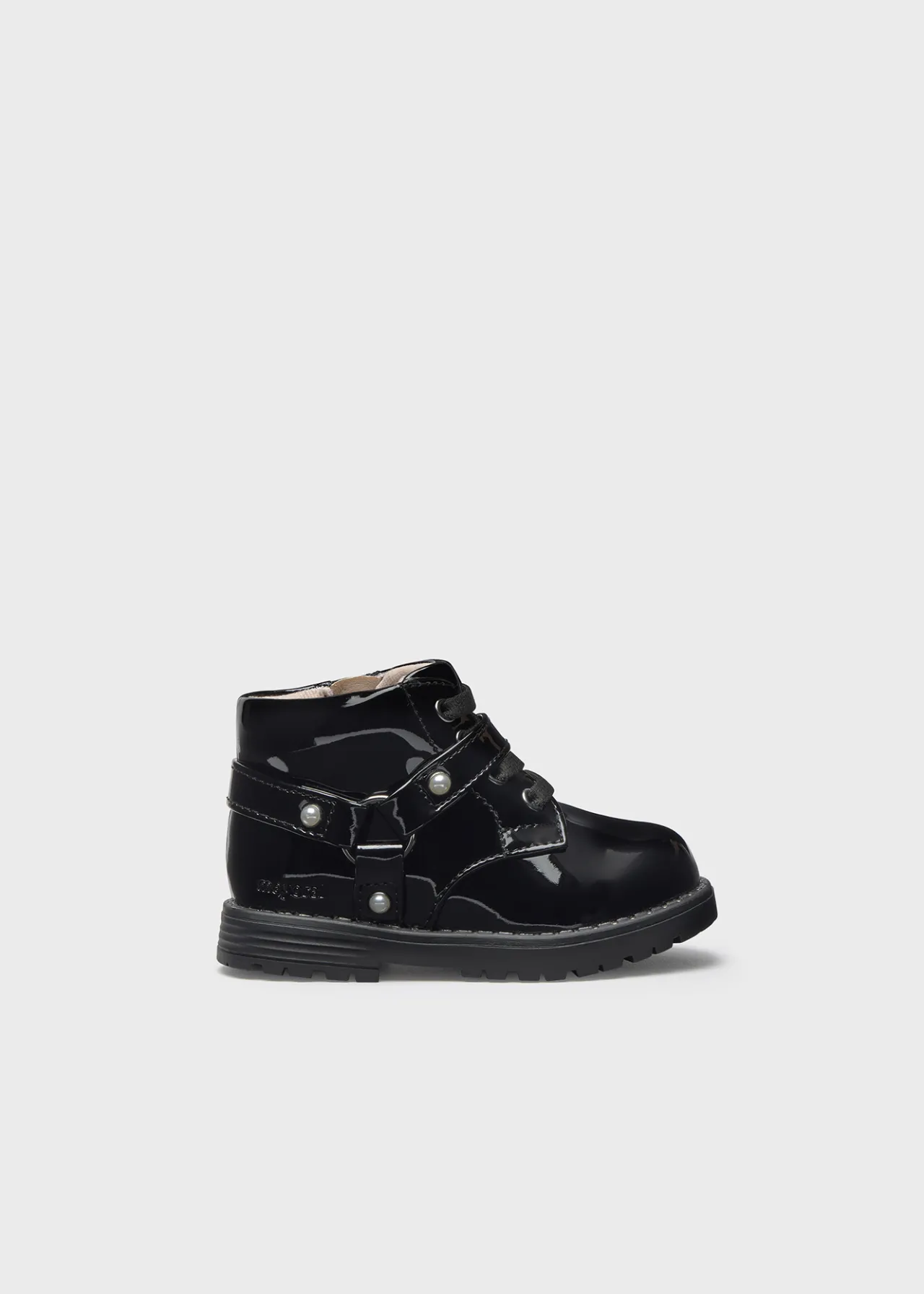 Mayoral Baby Patent Leather Ankle Boots