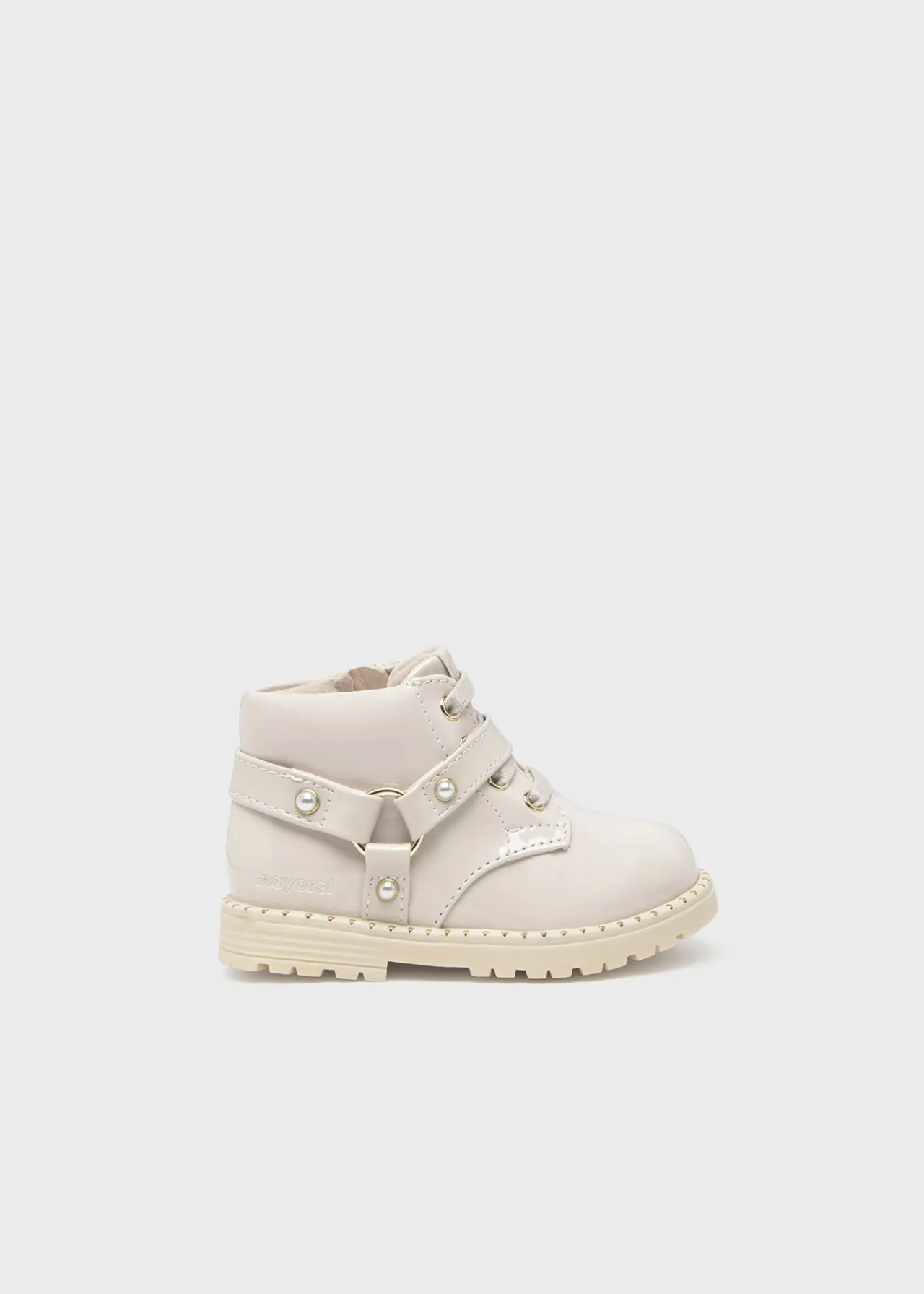 Mayoral Baby Patent Leather Ankle Boots
