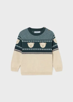 BOY Mayoral Baby Patterned Sweater