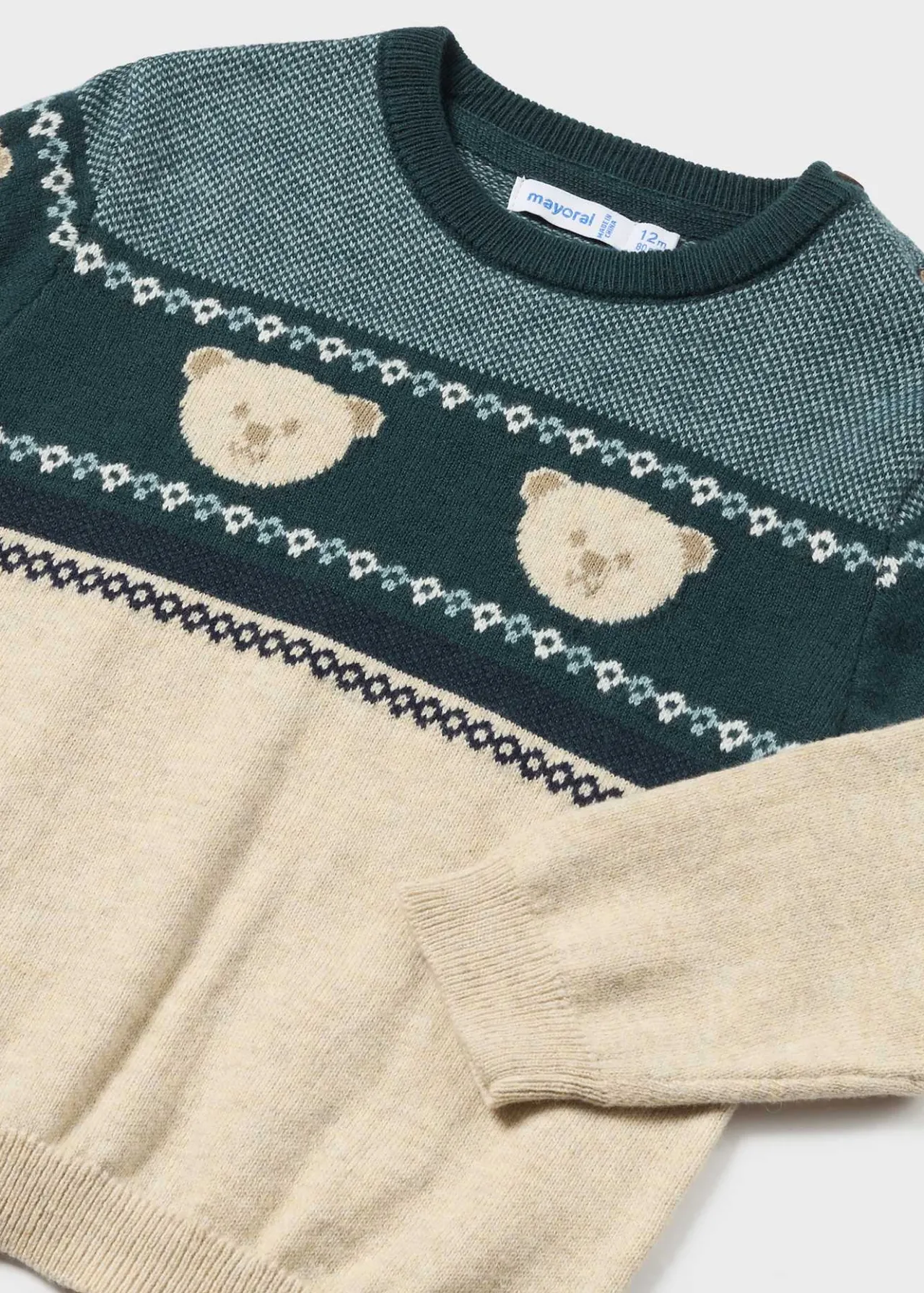 BOY Mayoral Baby Patterned Sweater