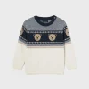 BOY Mayoral Baby Patterned Sweater