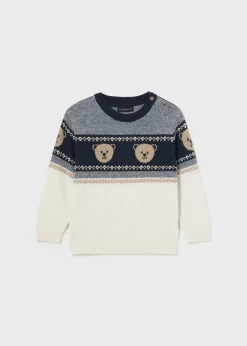 BOY Mayoral Baby Patterned Sweater