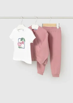Mayoral Baby 3-Piece Set with T-Shirt