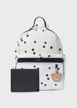 Mayoral Baby Print Backpack