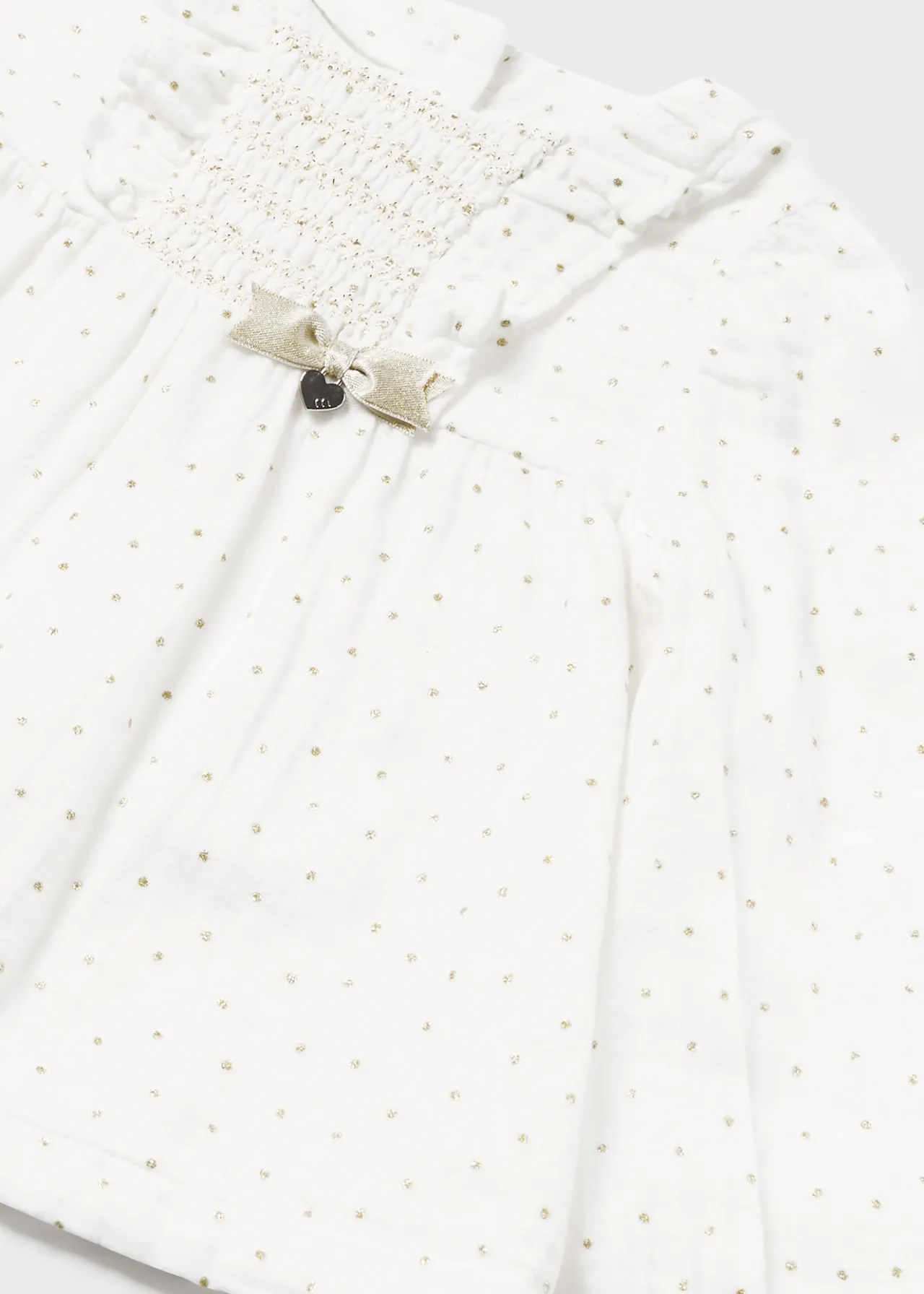 Mayoral Baby Print Chiffon Blouse