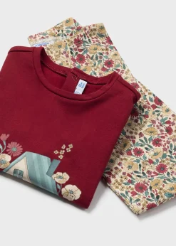 Mayoral Baby Print Leggings and T-Shirt Set