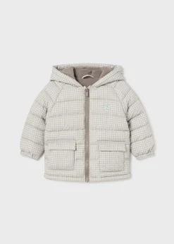 BOY Mayoral Baby Print Padded Jacket