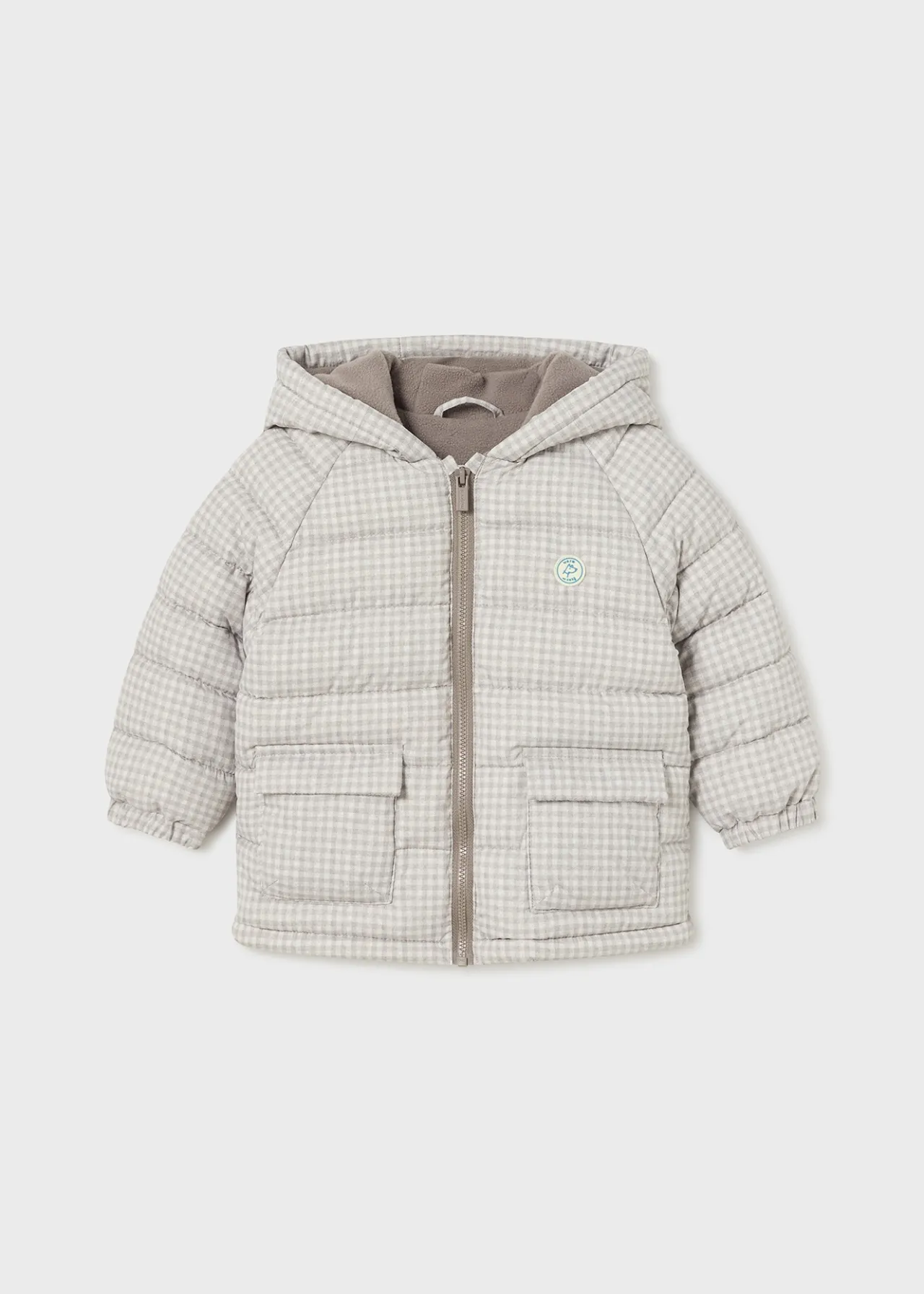 BOY Mayoral Baby Print Padded Jacket
