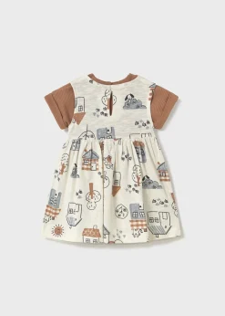 Mayoral Baby Printed Dress with Top