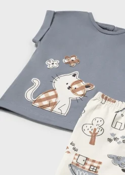 Mayoral Baby Printed Leggings and T-Shirt Set