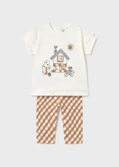 Mayoral Baby Printed Leggings and T-Shirt Set
