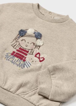 Mayoral Baby Puffed Sleeve Sweater