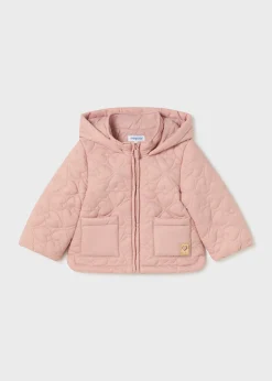 Mayoral Baby Quilted Heart Jacket