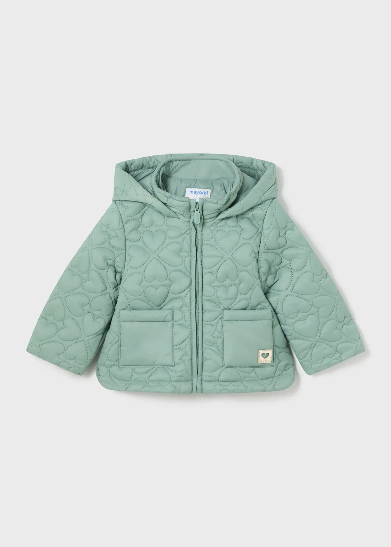Mayoral Baby Quilted Heart Jacket