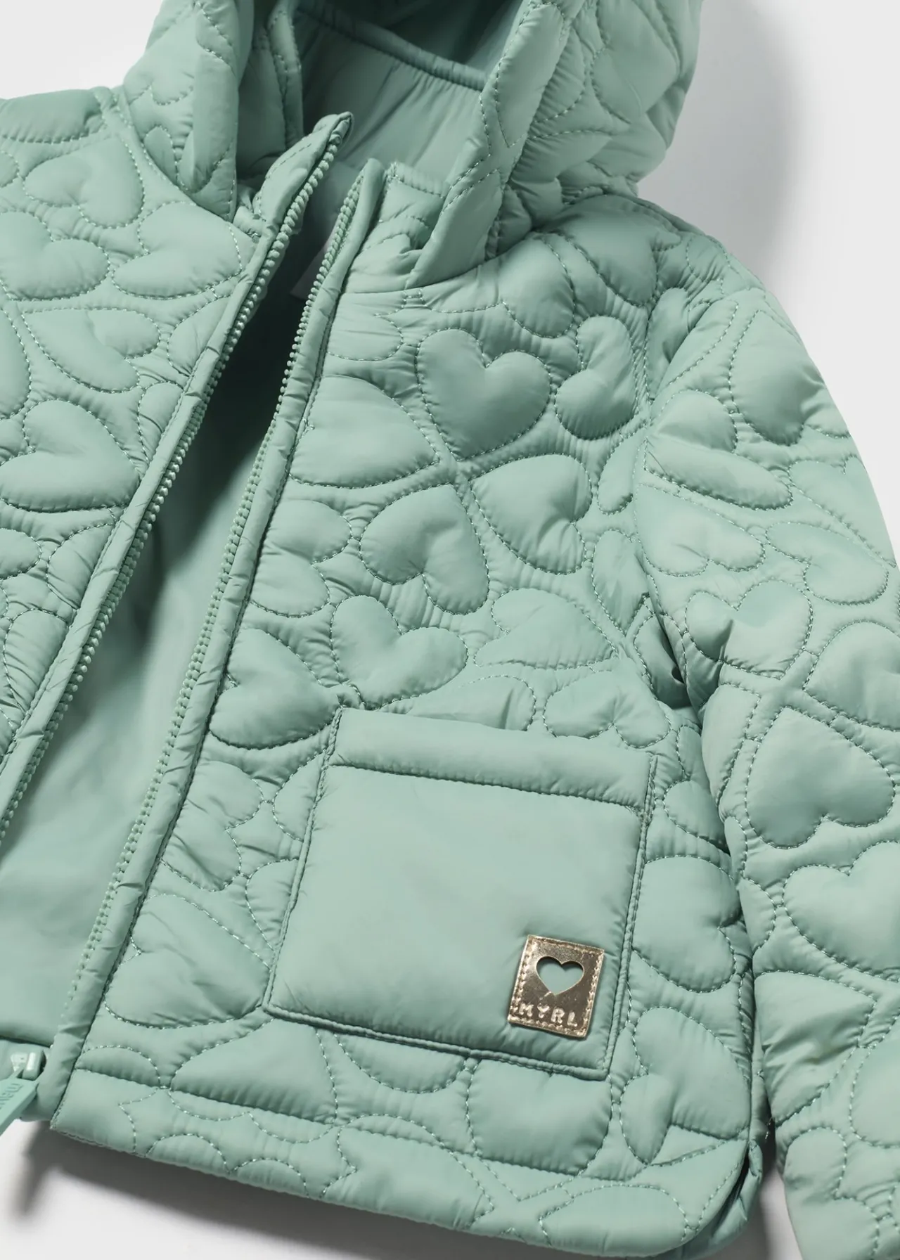 Mayoral Baby Quilted Heart Jacket