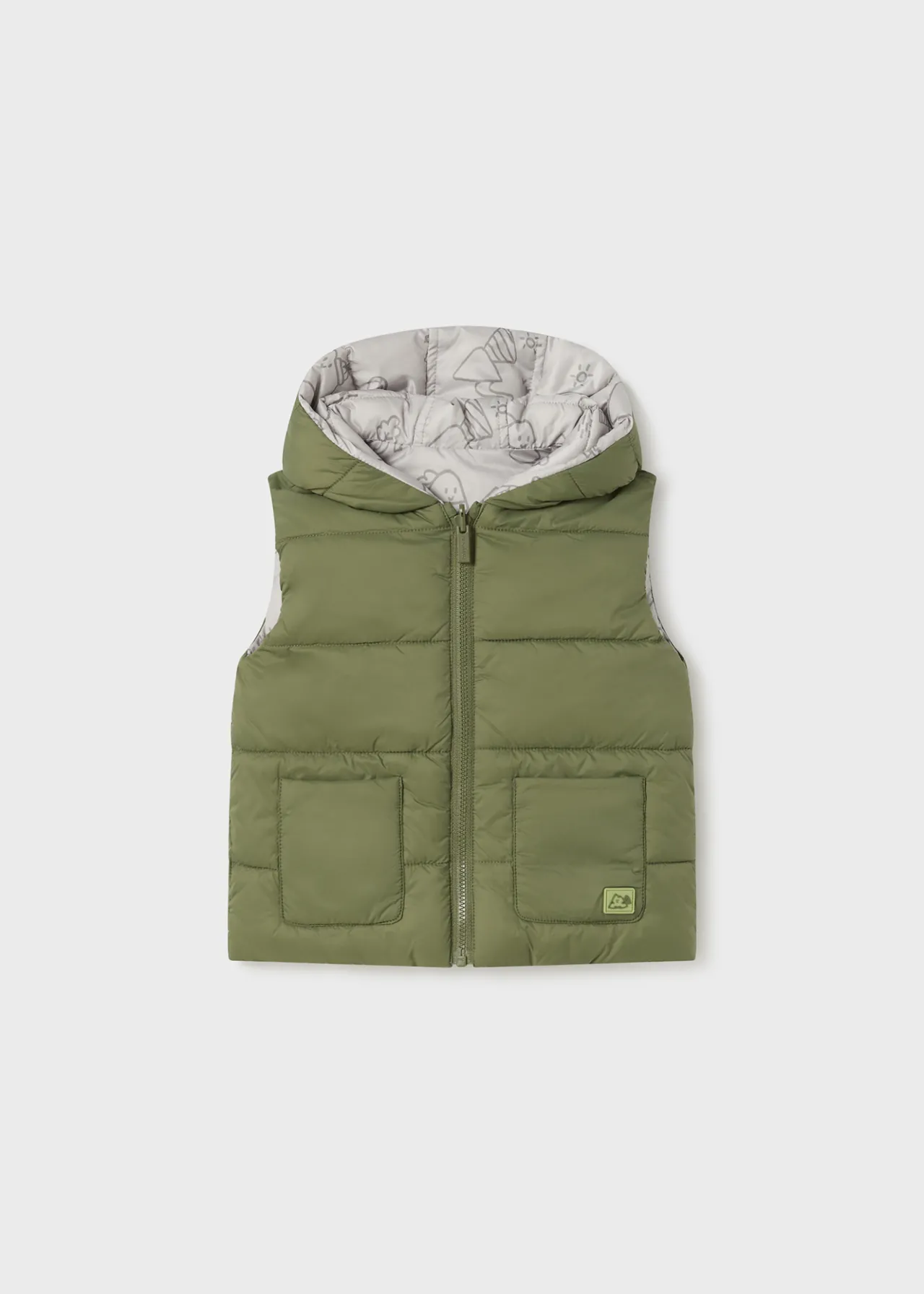BOY Mayoral Baby Reversible Padded Vest