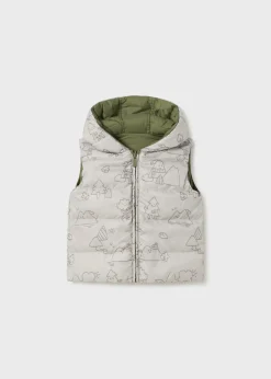 BOY Mayoral Baby Reversible Padded Vest