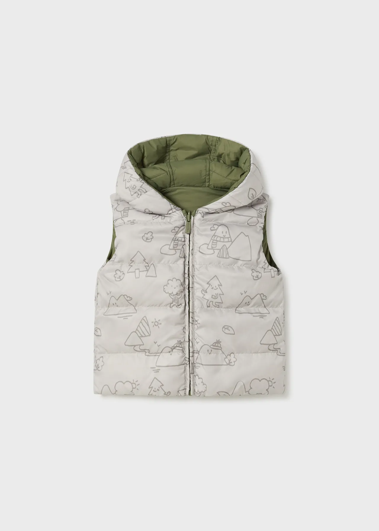 BOY Mayoral Baby Reversible Padded Vest